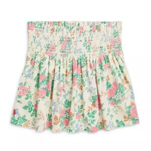 Polo Ralph Lauren Girls' Floral Cotton Jersey Skirt, Size XL, New w/Tag